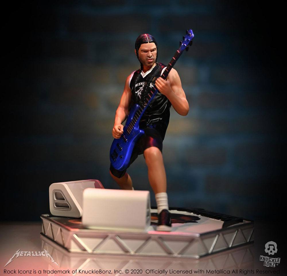Metallica Rock Iconz Statue Robert Trujillo Limited Edition 22 cm Image 6