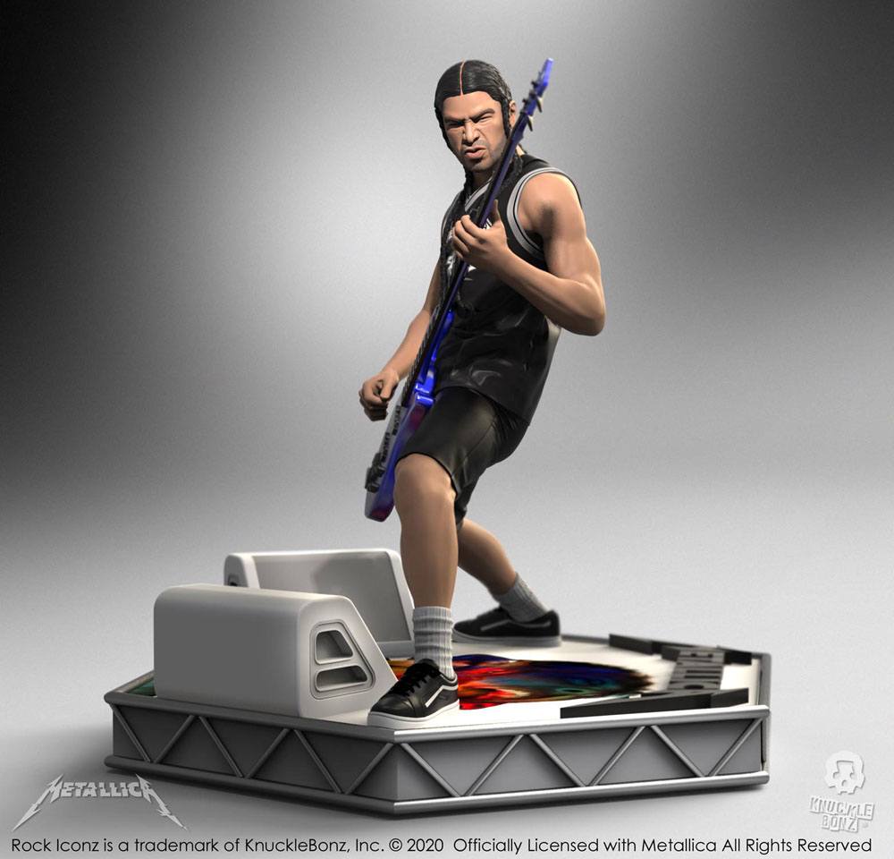 Metallica Rock Iconz Statue Robert Trujillo Limited Edition 22 cm Image 7