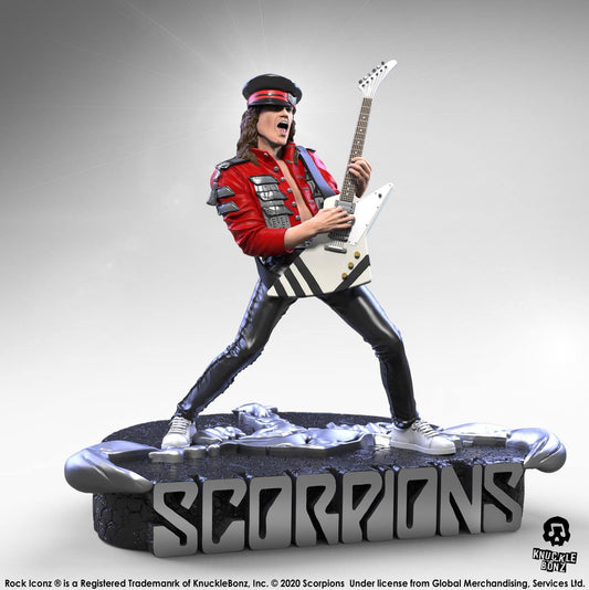 Scorpions Rock Iconz Statue Matthias Jabs Limited Edition 22 cm Image 1