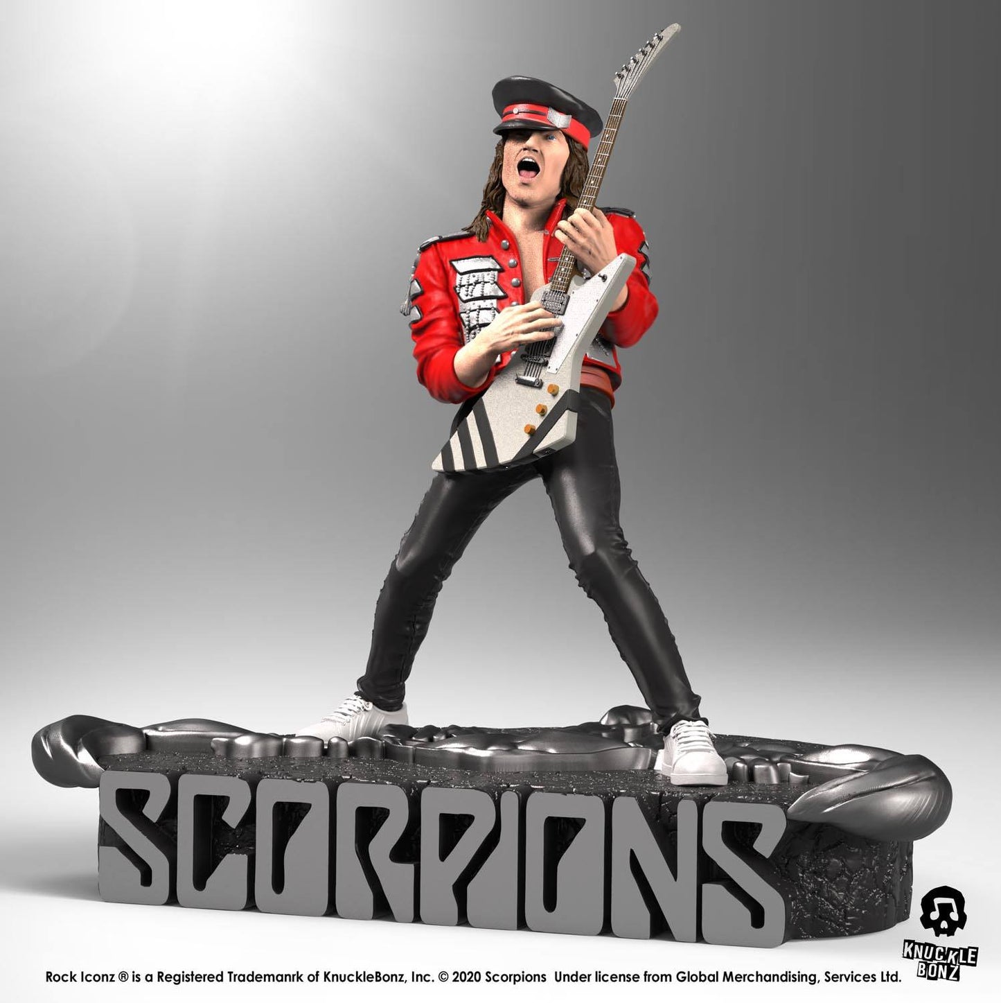 Scorpions Rock Iconz Statue Matthias Jabs Limited Edition 22 cm Image 3