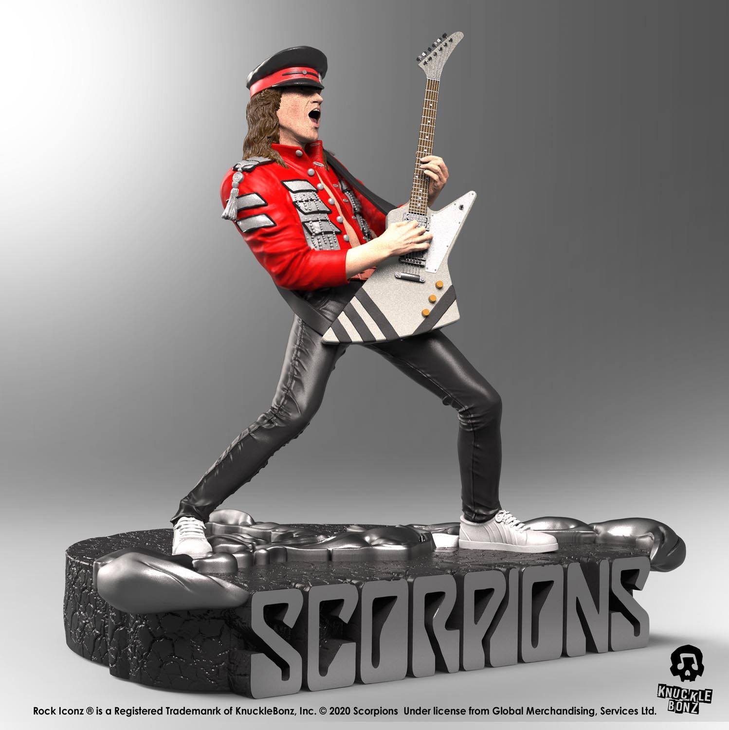 Scorpions Rock Iconz Statue Matthias Jabs Limited Edition 22 cm Image 4