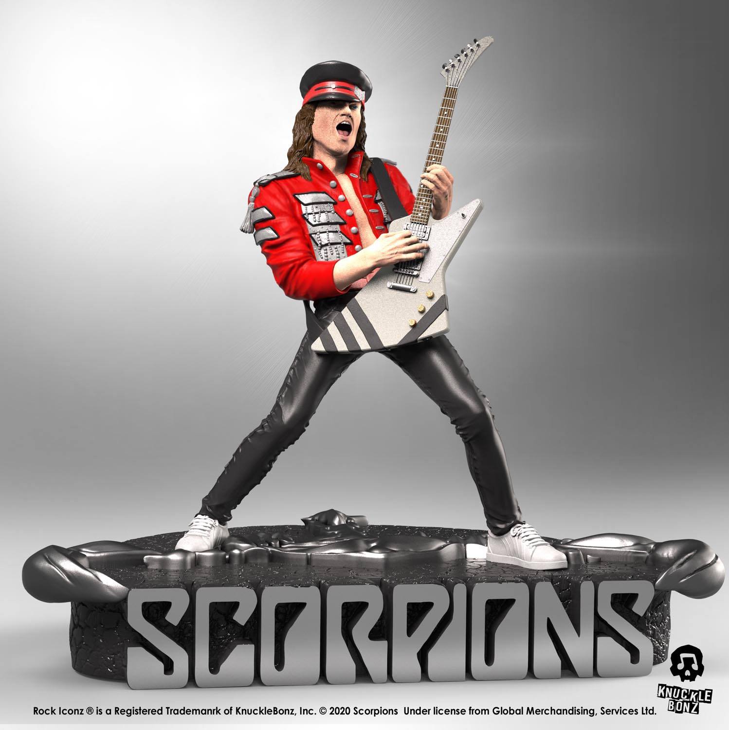 Scorpions Rock Iconz Statue Matthias Jabs Limited Edition 22 cm Image 5