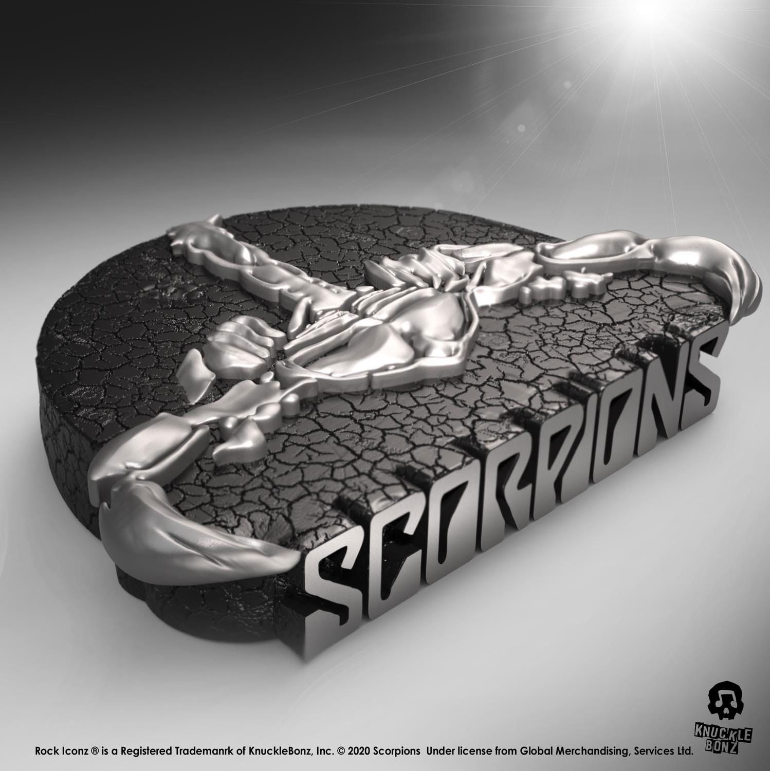 Scorpions Rock Iconz Statue Matthias Jabs Limited Edition 22 cm Image 8