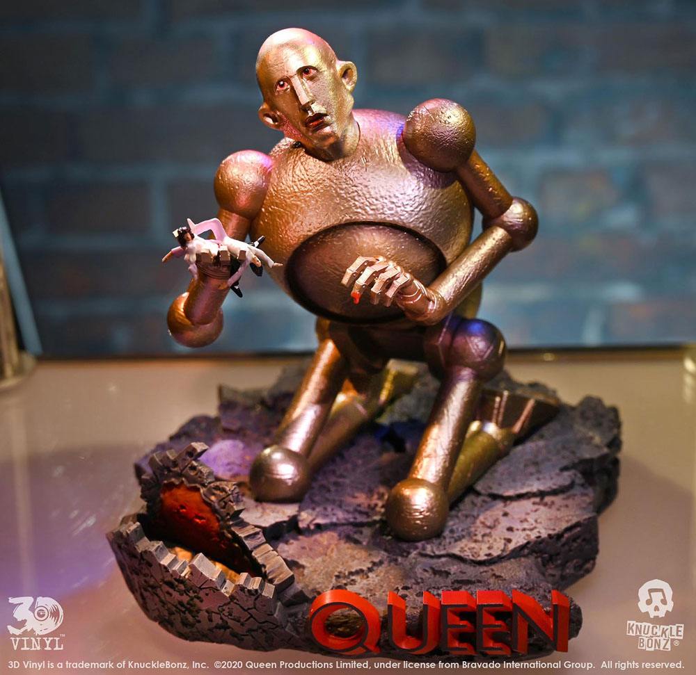 Queen 3D Vinyl Statue Queen Robot (News of the World) 20 x 21 x 24 cm Image 9