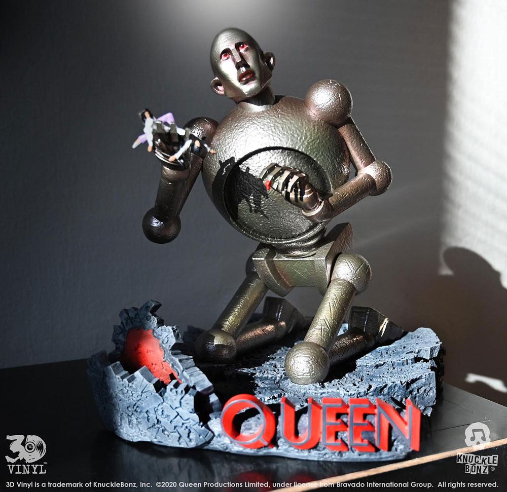 Queen 3D Vinyl Statue Queen Robot (News of the World) 20 x 21 x 24 cm Image 14