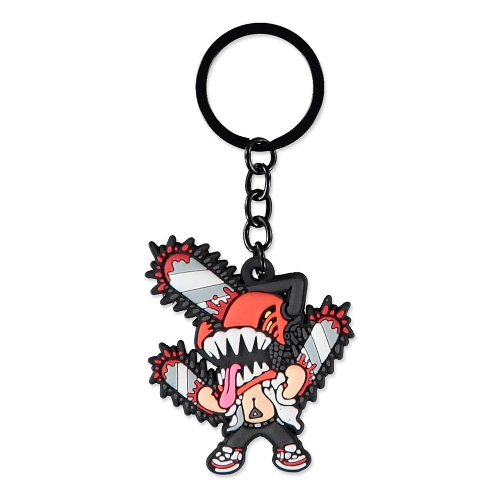 Chainsaw Man Gummi-Schlüsselanhänger Chainsaw Man Image 1
