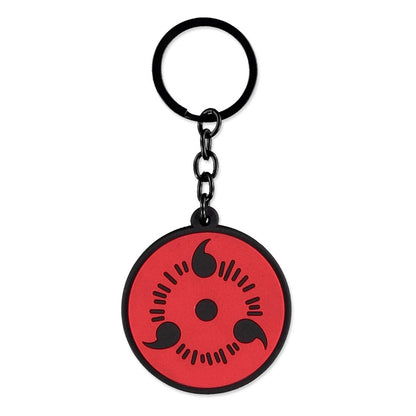 Naruto Shippuden Gummi-Schlüsselanhänger Sharingan Image 1