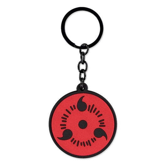 Naruto Shippuden Gummi-Schlüsselanhänger Sharingan Image 1