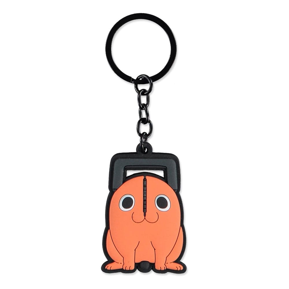 Chainsaw Man Gummi-Schlüsselanhänger Pochita Image 1