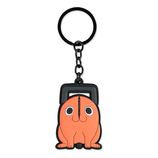 Chainsaw Man Gummi-Schlüsselanhänger Pochita Image 1