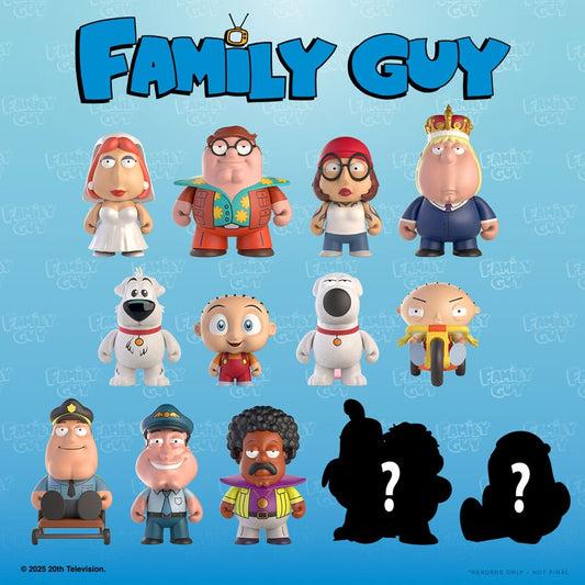 Family Guy Blind Box Minifiguren 7 cm Freakin' Sweet Mini Series Display (24) Image