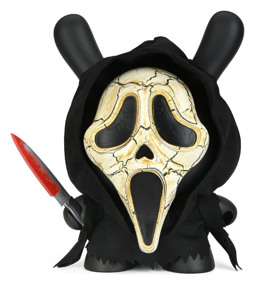 Ghost Face Dunny Art Toy Vinyl Figur Aged Mask Edition 20 cm Image 1