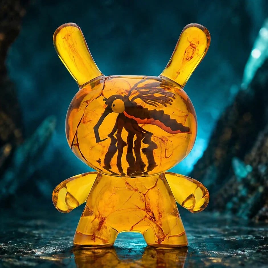 Dunny Art Toy Resin Figur Amber 20 cm Image 4