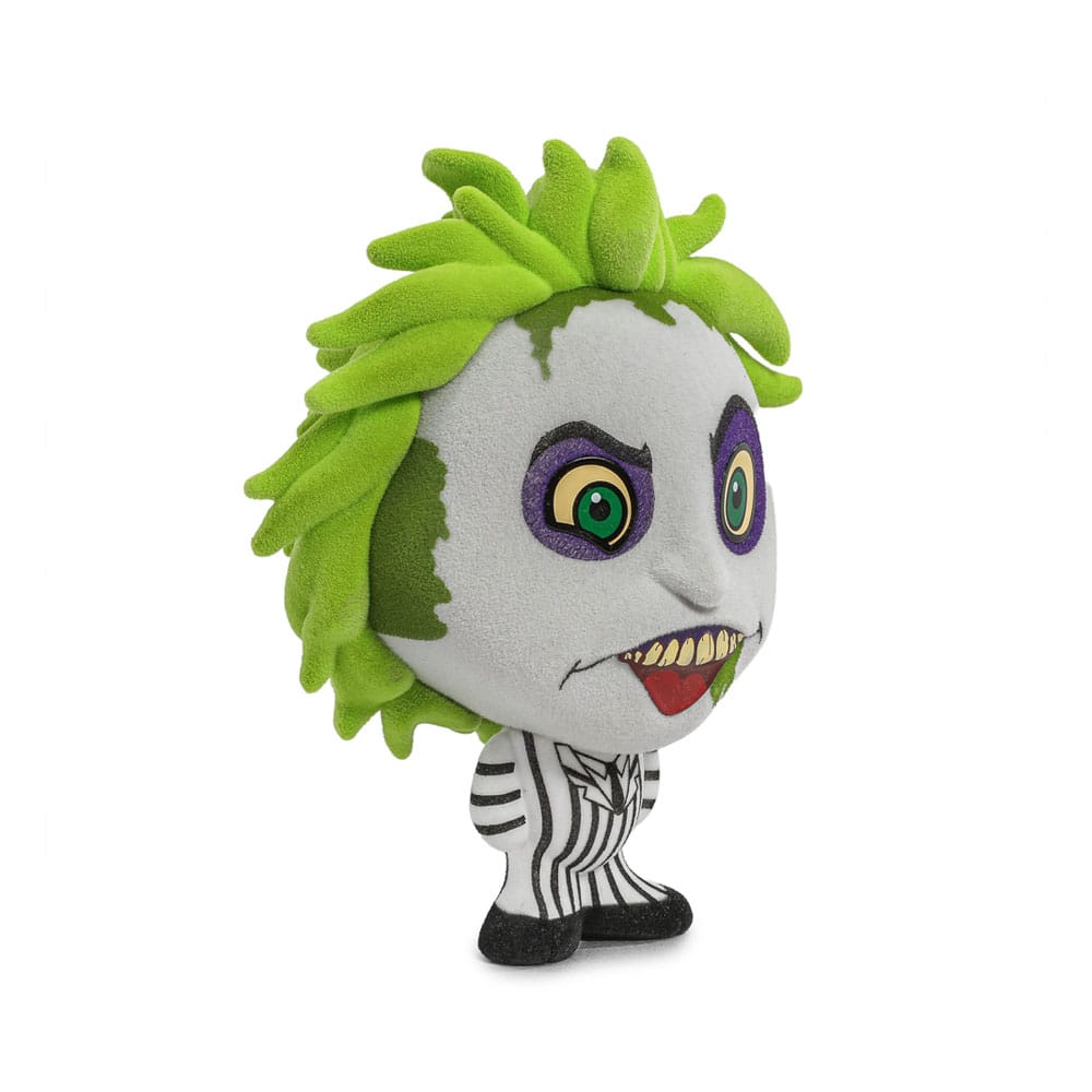 Beetlejuice Beetlejuice Bhunny Flocked Vinyl Figur Beetlejuice Striped Suit 10 cm Image 2