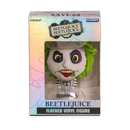 Beetlejuice Beetlejuice Bhunny Flocked Vinyl Figur Beetlejuice Striped Suit 10 cm Image 9