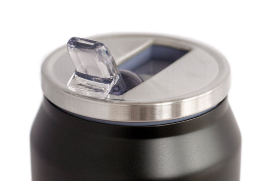 AC/DC Edelstahl-Trinkflasche Logo Image 2