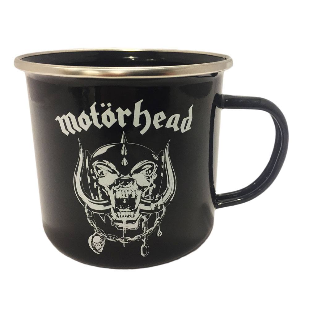 Motörhead Emaille Becher Warpig Image