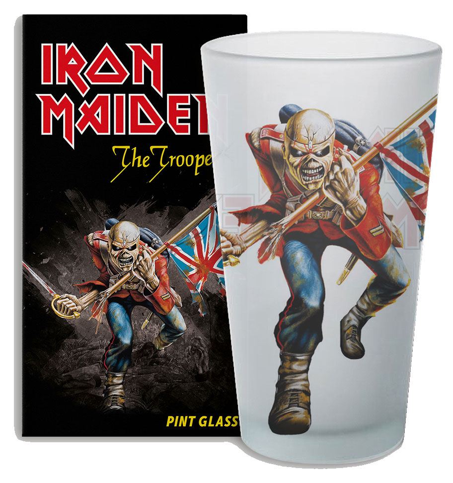 Iron Maiden Bierglas The Trooper Image 1