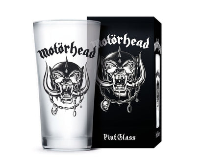Motörhead Bierglas Logo Image 1