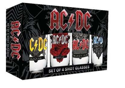 AC/DC Schnapsgläser 4er-Pack Black Ice Image 2