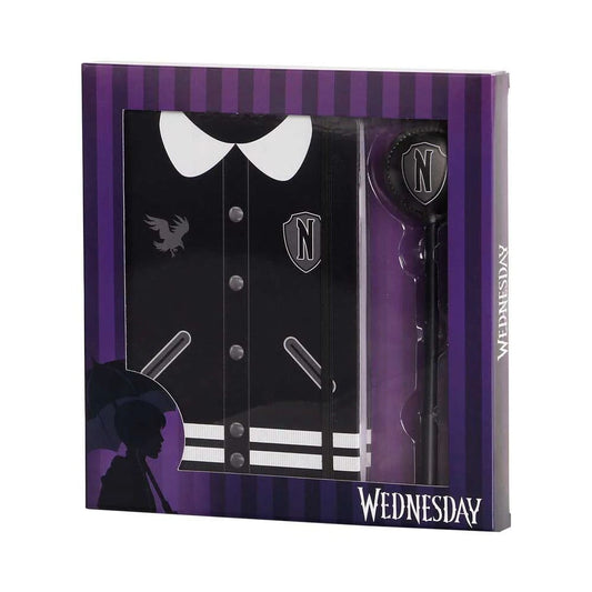 Wednesday Tagebuch Geschenkbox Varsity Image 2
