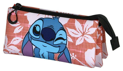 Lilo & Stitch FAN Triple Federmäppchen 2.0 Maui Pink Image 1