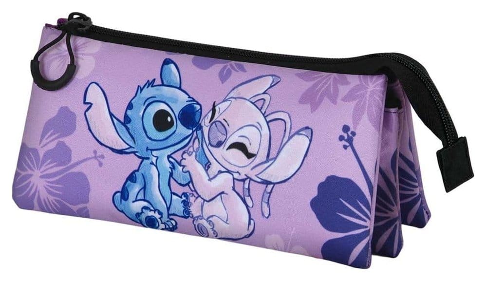 Lilo & Stitch FAN Triple Federmäppchen 2.0 Stitch & Angel Lilac Image 1