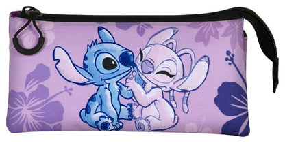 Lilo & Stitch FAN Triple Federmäppchen 2.0 Stitch & Angel Lilac Image 2