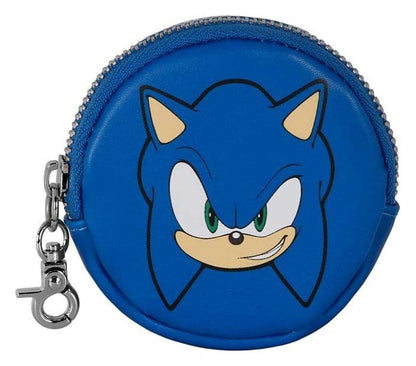 Sonic - The Hedgehog Face-Cookie Geldbörse SEGA Blue Image 1
