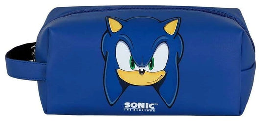 Sonic - The Hedgehog Plus Brick Travel Kulturbeutel SEGA Sight Blue Image 1