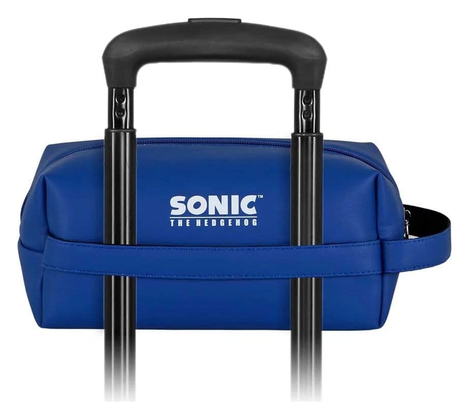 Sonic - The Hedgehog Plus Brick Travel Kulturbeutel SEGA Sight Blue Image 3