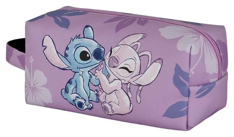 Lilo & Stitch Plus Brick Travel Kulturbeutel Stitch & Angel Pink Image 1