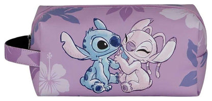 Lilo & Stitch Plus Brick Travel Kulturbeutel Stitch & Angel Pink Image 2