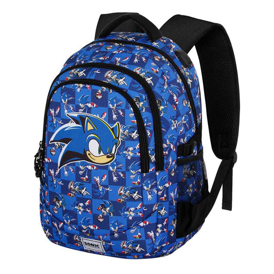 Sonic The Hedgehog Plus Running Rucksack Sega Action Image