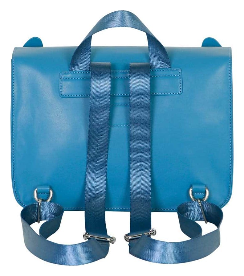Lilo & Stitch Satchel Umhängetasche Rucksack Tongue Blue Image 3