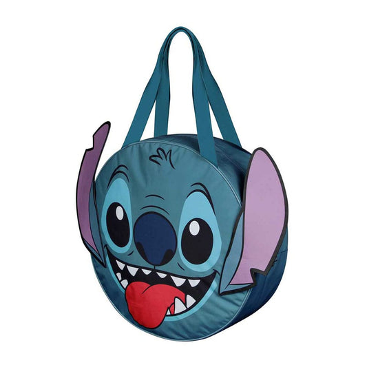 Lilo & Stitch Jumbo Strand-Tasche Face Blue Image