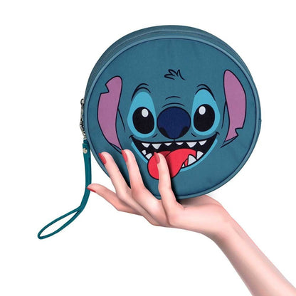Lilo & Stitch Jumbo Kulturbeutel  Face Blue Image 1