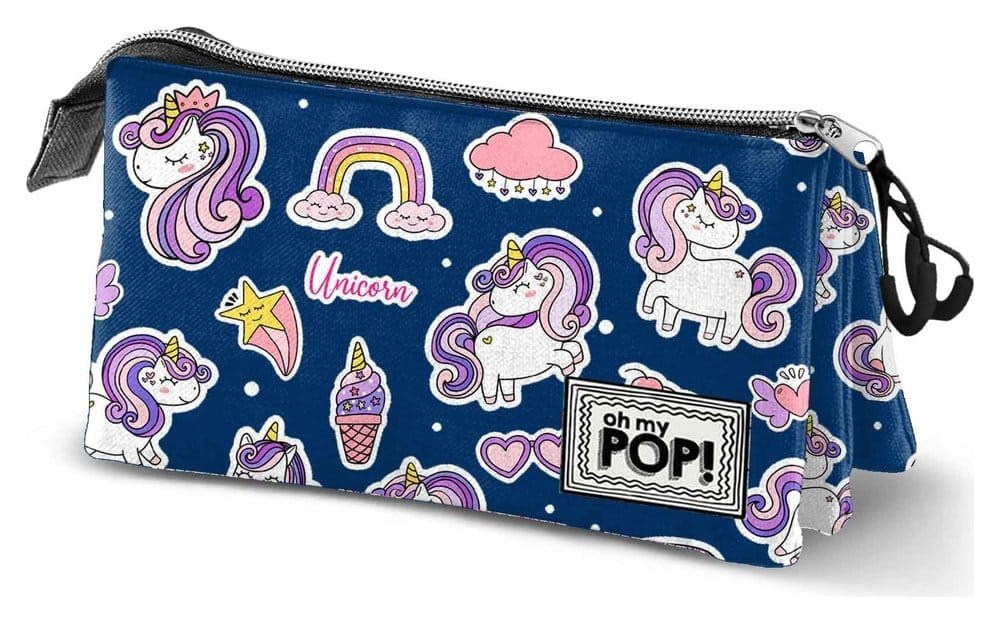 Oh My Pop! Triple Federmäppchen Magical Multicolour Image