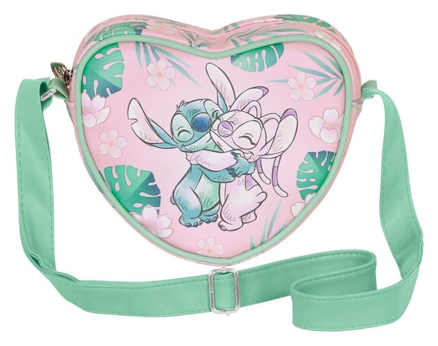 Lilo & Stitch Casual Heart Umhängetasche Hug Pink Image 2