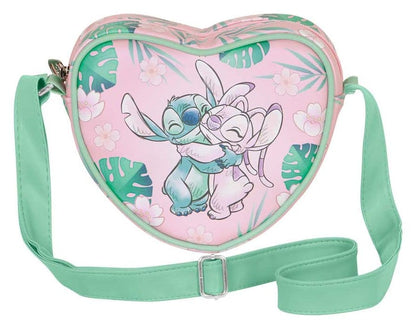 Lilo & Stitch Casual Heart Umhängetasche Hug Pink Image 2