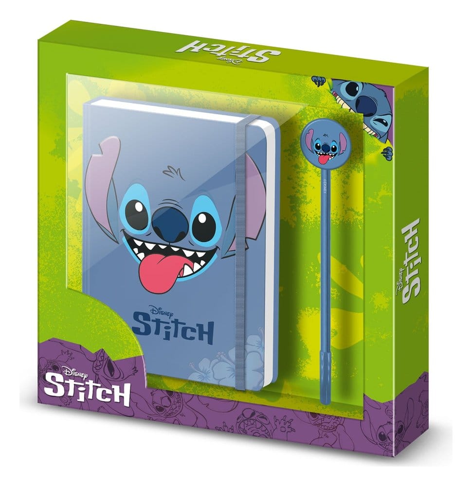 Lilo & Stitch Tagebuch Geschenkbox Face Blue Image