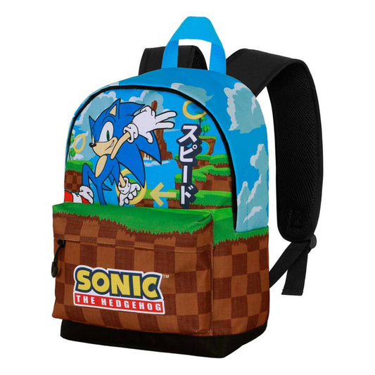 Sonic The Hedgehog Fan HS Rucksack Sega Greenhill Small Image