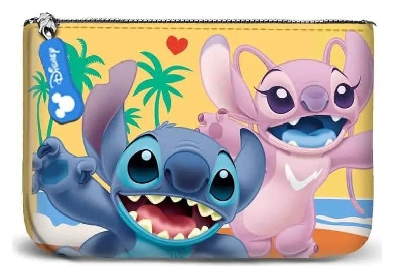 Lilo & Stitch Small Square Geldbörse Ocean Blue Image