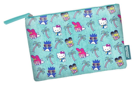 Sanrio Soleil Kulturbeutel Hello Kitty Palms Turquoise Image