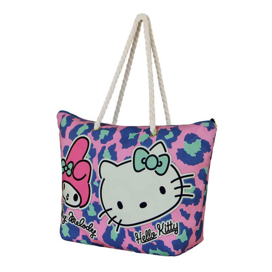 Sanrio Soleil Strand-Tasche Hello Kitty Safari Pink Image
