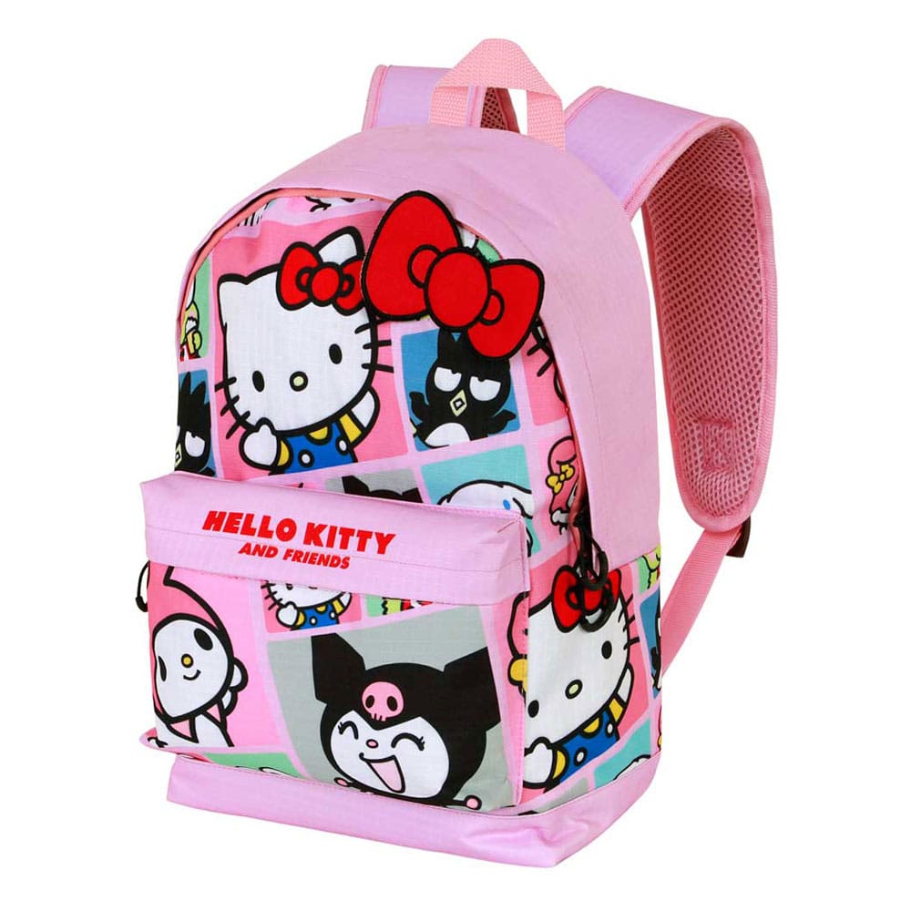 Sanrio Fan HS Rucksack Kuromi B & W 2.2 Black Image