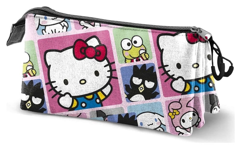 Sanrio Triple Federmäppchen Hello Kitty Panels Multicolour Image 1