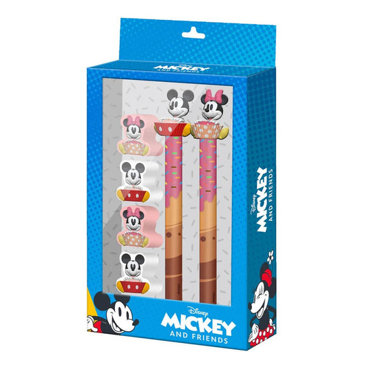 Mickey & Minnie Schreibset 6er-Pack Image