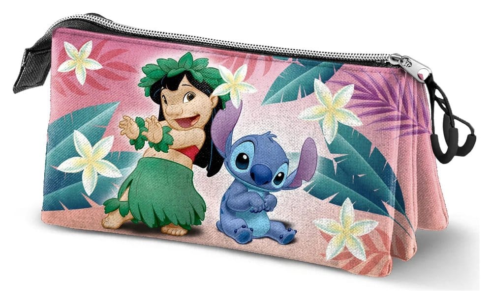 Lilo & Stitch Triple-Federmäppchen Dance Image