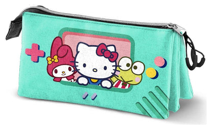Sanrio 3-fach Federmäppchen Hello Kitty Videogame Image 1